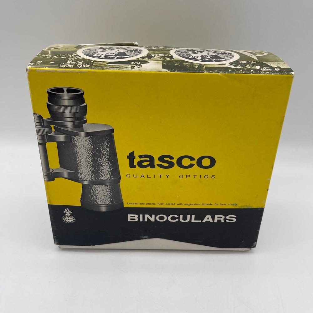 Tasco Sea Pilot 7x35CFC Binoculars Model 304 Black with Case and Box